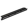 Link PANNELLO PATCH 19" NON SCHERMATO UTP 24 PORTE 8 POLI RJ45 PER RETI CAT.6 NERO (LKP624U)